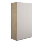 Diamond 600mm Standard 2 Door Storage Unit - Matt Dove Grey (Oak Cab)