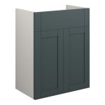 Crystal 500mm Standard Basin Unit - Matt Green Camo (Grey Cab)