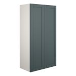 Crystal 600mm Standard 2 Door Storage Unit - Matt Green Camo (Grey Cab)