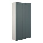 Crystal 600mm Slim 2 Door Storage Unit - Matt Green Camo (Grey Cab)