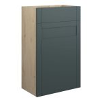 Crystal 500mm Standard WC Unit - Matt Green Camo (Oak Cab)