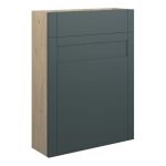 Crystal 600mm Slim WC Unit - Matt Green Camo (Oak Cab)