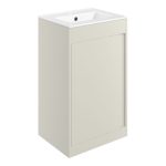 Grand 510mm Floor Standing Unit Inc. Basin - Matt Latte