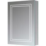 Glaze 500mm 1 Door Front-Lit LED Mirror Cabinet