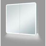 Reflect 600mm 2 Door LED Mirrored Cabinet