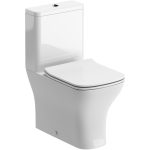 Hollow Short Projection Close Coupled Fully Shrouded WC & Slim Soft Close Seat
