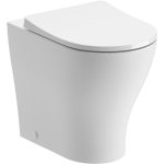 Droplet Rimless Back To Wall WC & Soft Close Seat