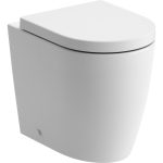 Ebb Rimless Back To Wall Comfort Height WC & Soft Close Seat