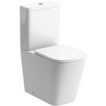 Aquaria Rimless Close Coupled Fully Shrouded Short Projection WC & Soft Close Seat