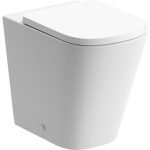 Aquaria Rimless Back To Wall Short Projection WC & Soft Close Seat