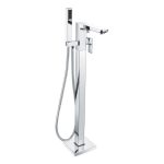Geyser Floor Standing Bath/Shower Mixer - Chrome