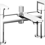 Splice Bath/Shower Mixer - Chrome