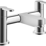 Plume Bath Filler - Chrome