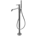 Vema Timea Floor Standing Bath/Shower Mixer - Chrome