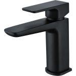 Geyser Basin Mixer & Waste - Matt Black