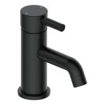 Spate Cloakroom Basin Mixer & Waste - Matt Black