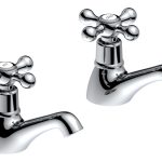 Aether Basin Pillar Taps - Chrome
