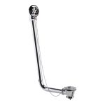 Exposed Bath Plug & Chain Waste - Chrome