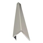 Fibo Aluminium J-Shaped End Cap Profile 2.4m
