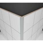 Fibo Aluminium Small L-Shaped Profile 2.4m