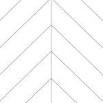 Fibo Urban - Denver White (Chevron) - Pk/2