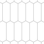 Fibo Urban - Denver White (Elongated Hexagonal) - Single