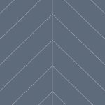 Fibo Urban - Dusty Blue (Chevron) - Pk/2