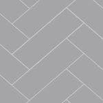 Fibo Urban - Medium Grey (Herringbone) - Pk/2