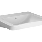 VitrA S20 600x545mm 1TH Basin w/Overflow - White