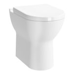 VitrA S50 Back to Wall Pan Only - White