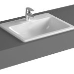 VitrA S20 550x455mm 1TH Countertop/Vessel Washbowl - White