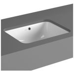 VitrA S20 450x370mm 0TH Undercounter Basin - White