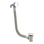 VitrA Round Bath Filler Waste - Chrome
