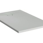VitrA Leaf 1000mm x 750mm Rectangular Tray - Matt Gray