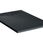 VitrA Leaf 1200mm x 800mm Rectangular Tray - Matt Anthracite