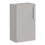 VitrA Root Flat 40cm 1 Door Slim Lower/Base Unit (LH Hinge) - Bright Sahara Beige