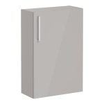 VitrA Root Flat 55cm 1 Door Slim Lower/Base Unit (RH Hinge) - Bright Sahara Beige