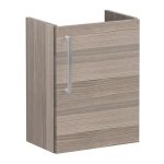 VitrA Root Flat 40cm 1 Door Wall Hung Slim Washbasin Unit (RH Hinge) - Cordoba