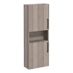 VitrA Root Flat 55cm 2 Door Semi-Tall Unit (LH Hinge) - Cordoba