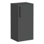 VitrA Root Flat 40cm 1 Door Lower/Base Unit (RH Hinge) - Matt Storm Grey