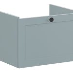 VitrA Root Classic 60cm 1 Drawer Washbasin Unit - Matt Fjord Green