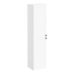 VitrA Root Classic 40cm 2 Door Tall Unit (LH Hinge) - Matt White