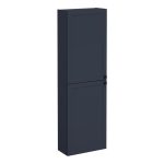 VitrA Root Classic 55cm 2 Door Slim Tall Unit (LH Hinge) - Matt Dark Blue