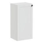 VitrA Root Classic 40cm 1 Door Lower/Base Unit (LH Hinge) - Matt Light Grey