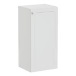 VitrA Root Classic 40cm 1 Door Lower/Base Unit (RH Hinge) - Matt Light Grey