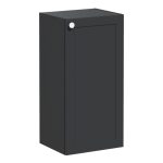VitrA Root Classic 40cm 1 Door Lower/Base Unit (RH Hinge) - Matt Graphite