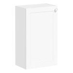 VitrA Root Classic 40cm 1 Door Slim Lower/Base Unit (LH Hinge) - Matt White