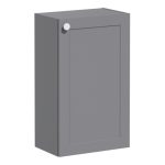 VitrA Root Classic 40cm 1 Door Slim Lower/Base Unit (RH Hinge) - Matt Grey