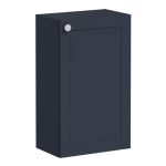 VitrA Root Classic 40cm 1 Door Slim Lower/Base Unit (RH Hinge) - Matt Dark Blue