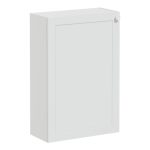 VitrA Root Classic 55cm 1 Door Slim Lower/Base Unit (LH Hinge) - Matt Light Grey
